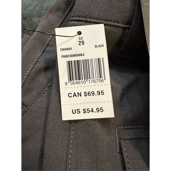 Rip Curl Phase 21" Boardwalk board Shorts Black 29 men’s New - Picture 5 of 8